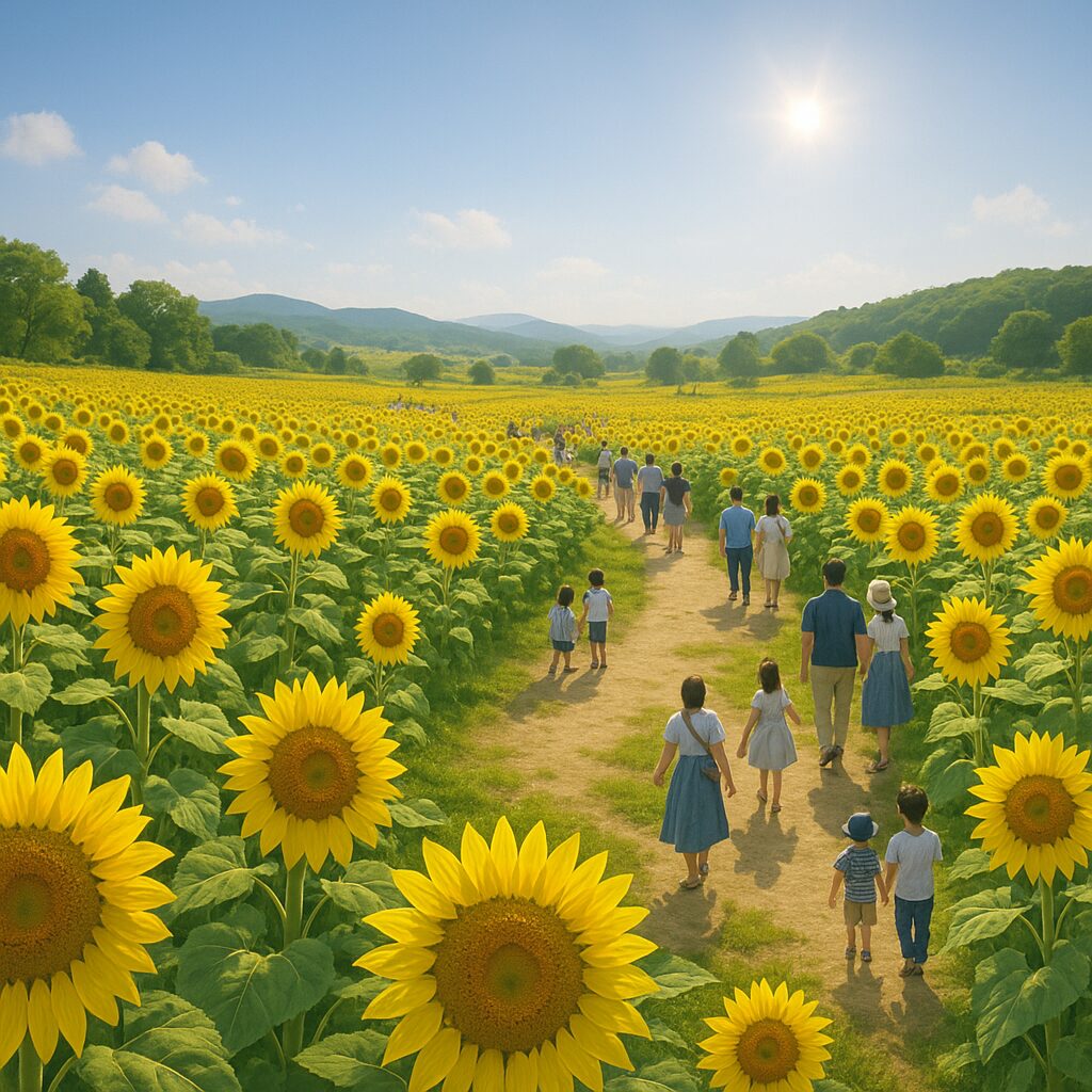 北杜市明野サンフラワーフェス