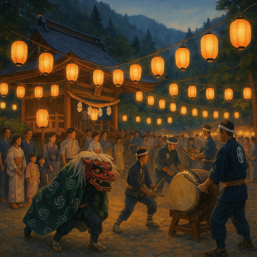橋立八幡神社祭典