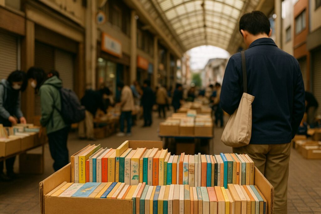 こうふのまちの一箱古本市