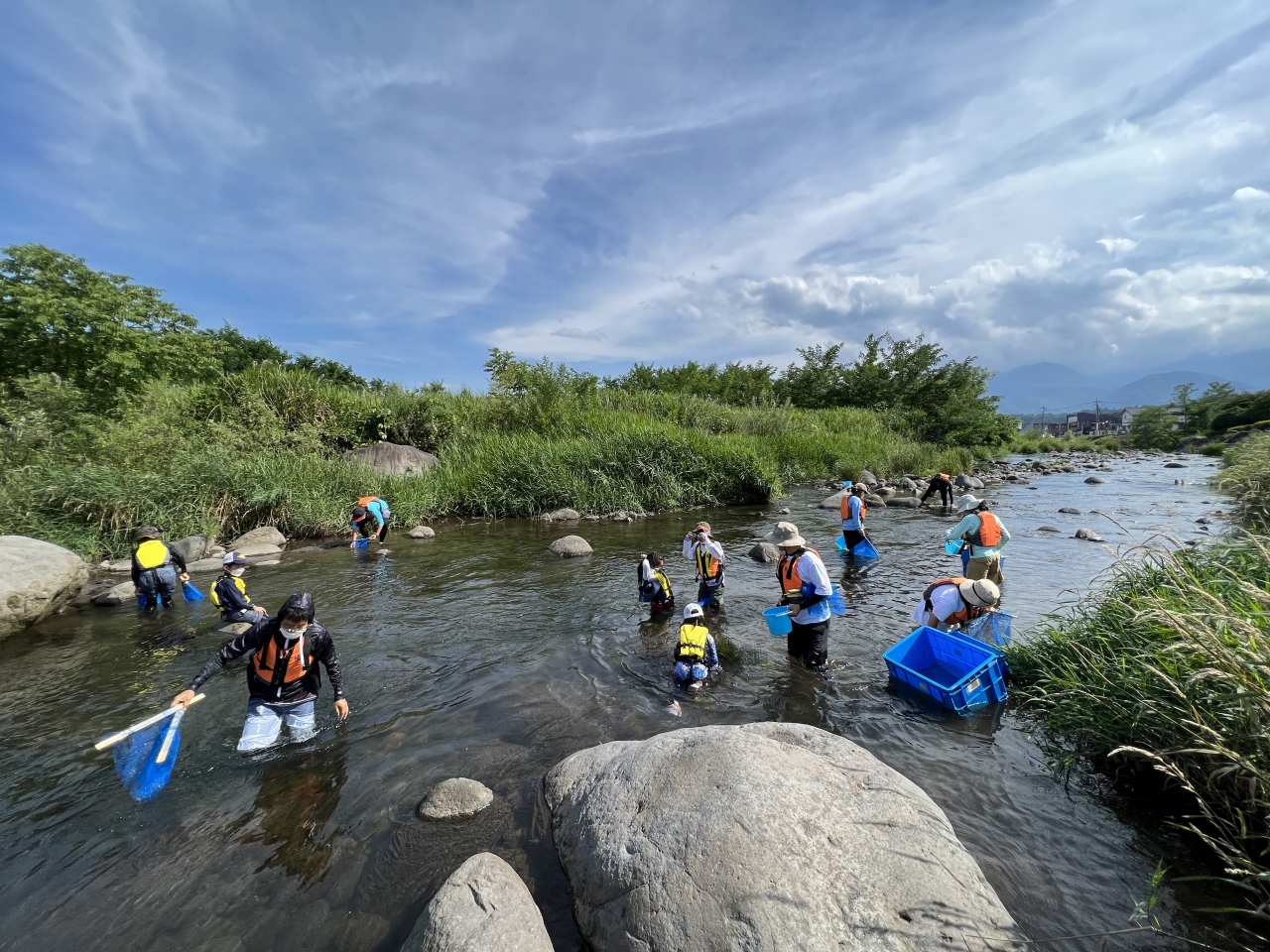 おやこde Enjoy! 親子で学ぼう「川遊びのイロハ」 (北杜市)