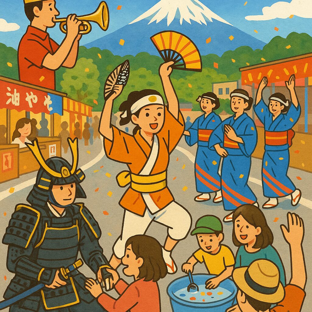 韮崎市制祭