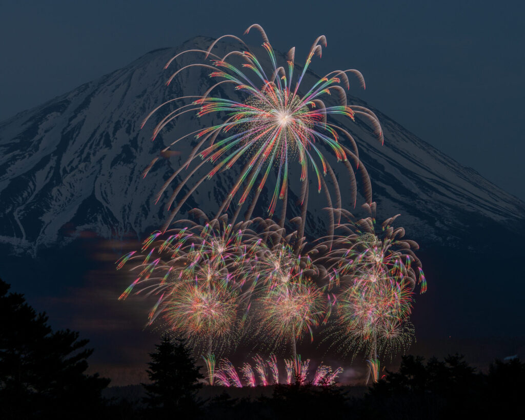 The 絶景花火「Mt.Fuji」